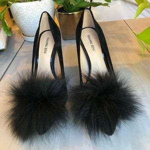 Gianni Bini Fur Pumps